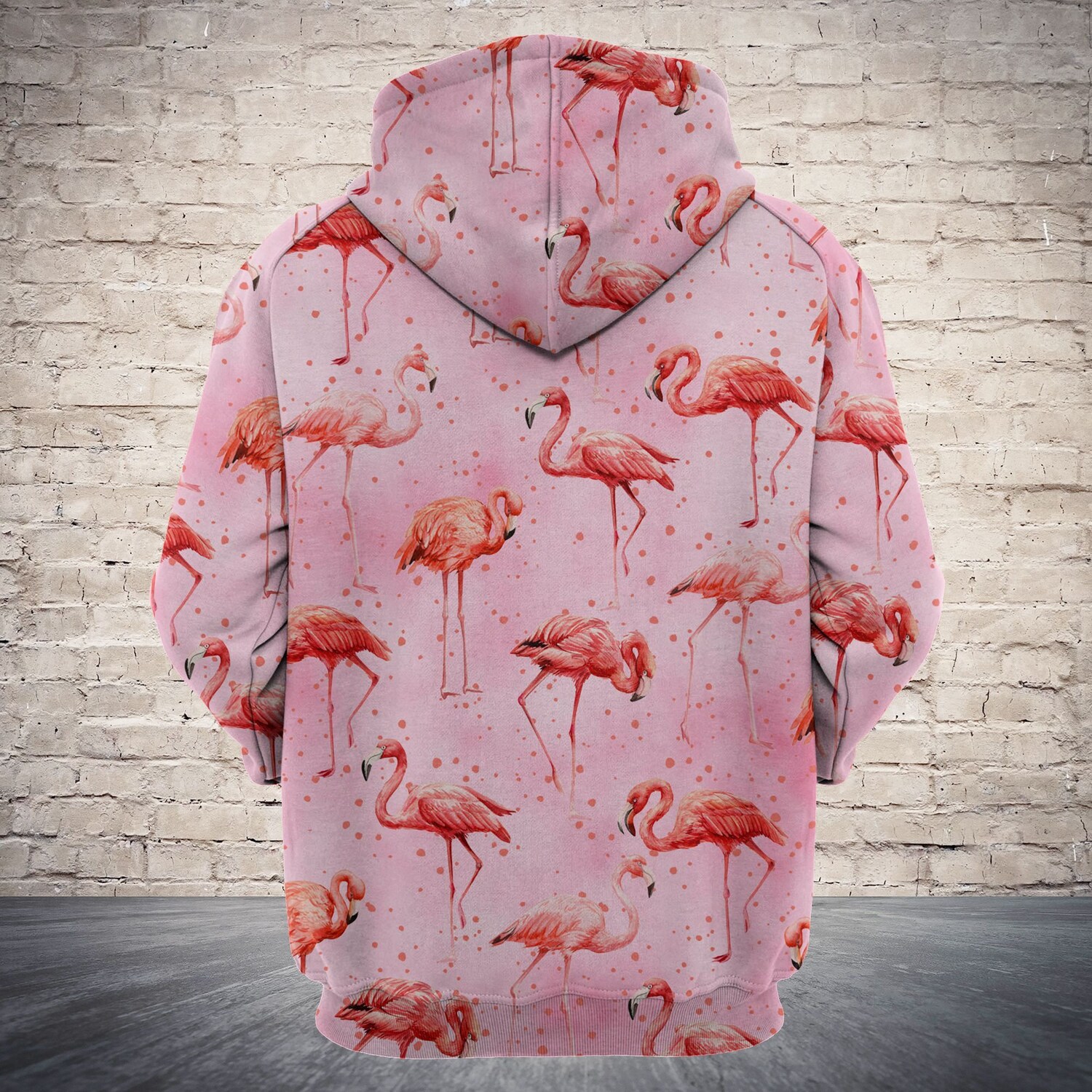 Unisex Flamingo Lover Hoodie Animal Gift Pullover for Flamingo Enthusiasts Sweatshirt image 2