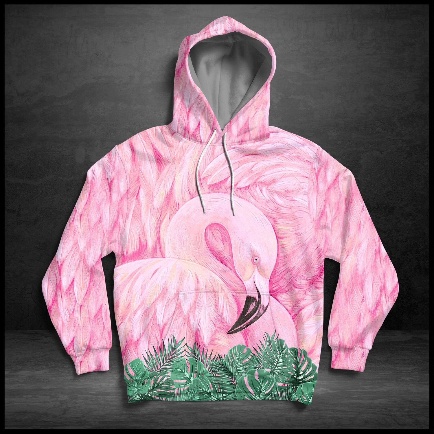 Flamingo Hoodie Flamingo Lover Sweatshirt Flamingo Gift for Men and Women image 2