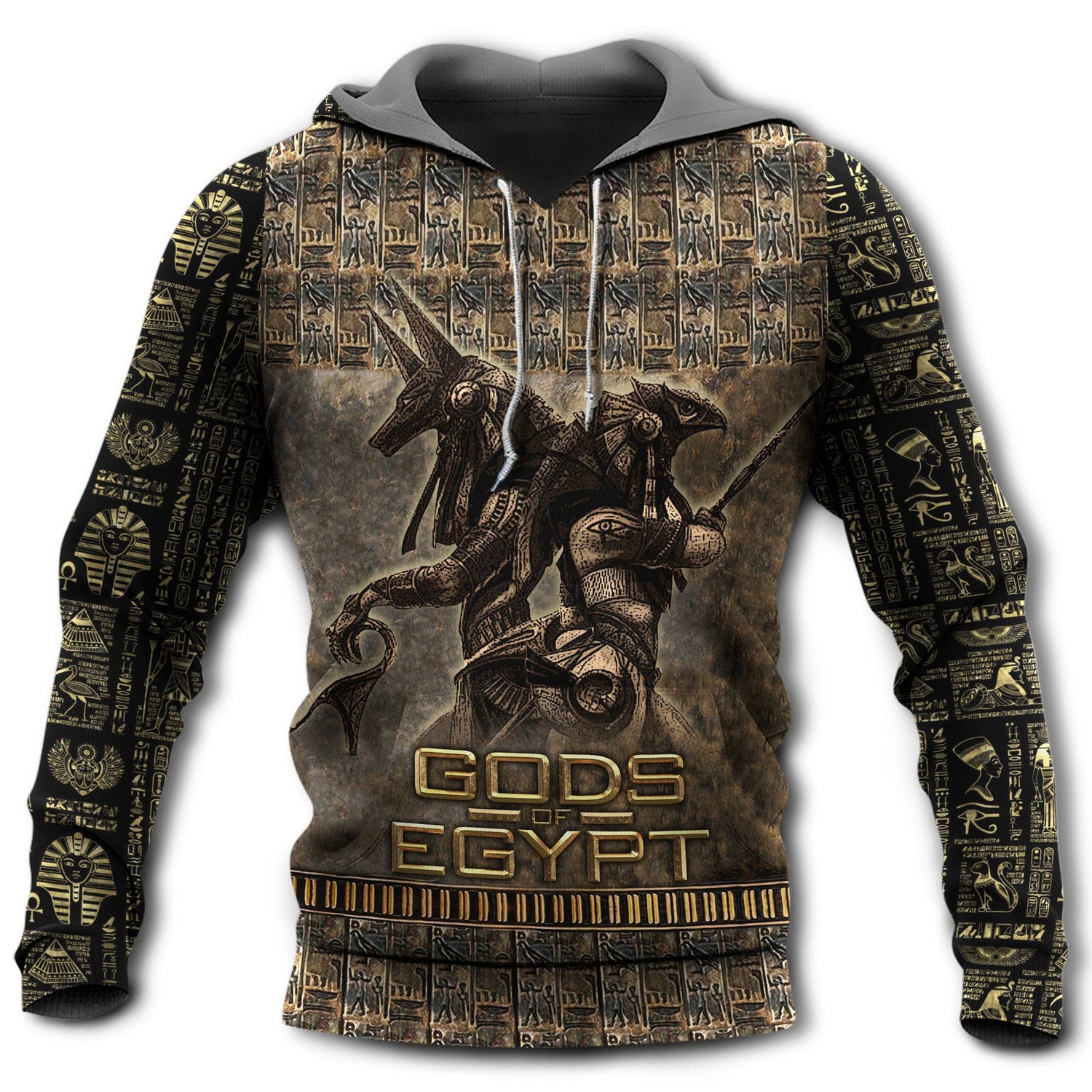 Ancient Egypt Gods Hoodie Sweatshirt Egyptian Lover Gift Mythology Pullover image 2