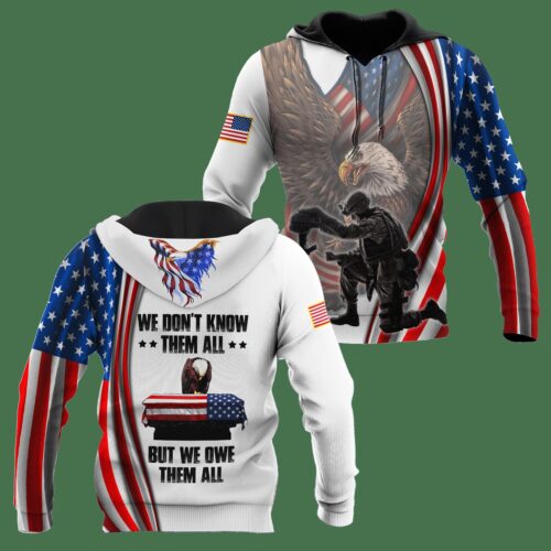 US Army Sweatshirt Hoodie American Military Zip Hoodie Patriotic US Army Gift image 0