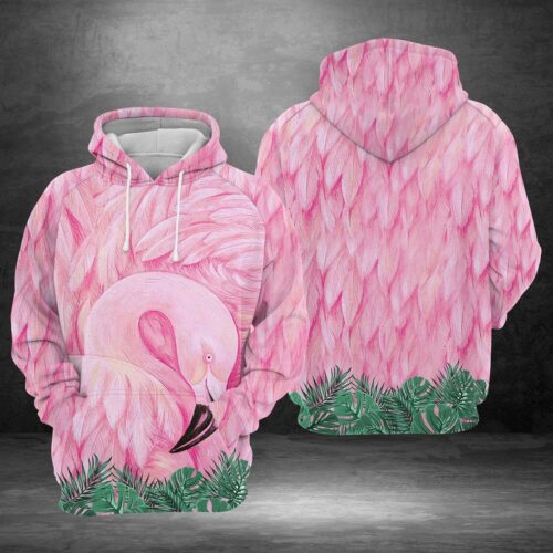 Flamingo Hoodie Flamingo Lover Sweatshirt Flamingo Gift for Men and Women image 0