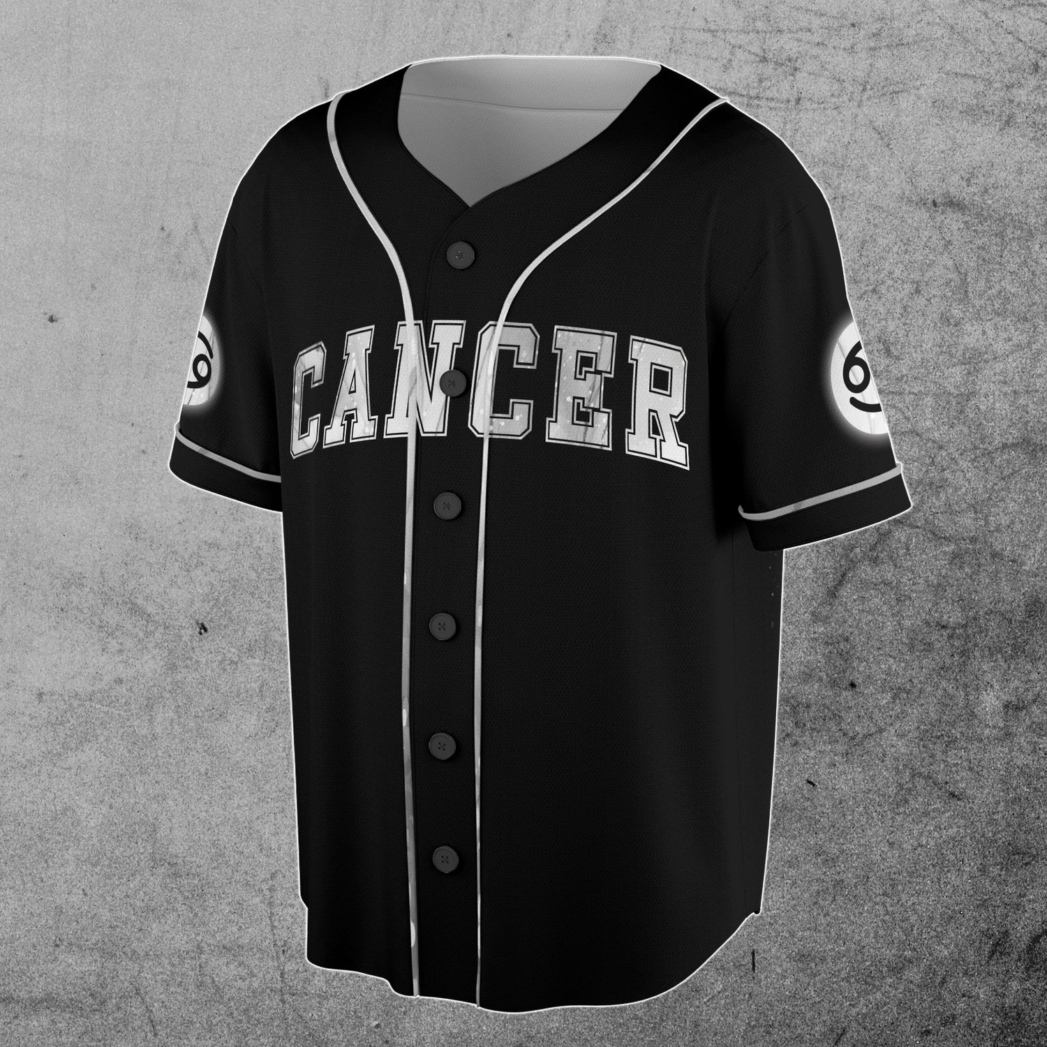 Cancer Zodiac Baseball Jersey S-5XL Horoscope Birthday Gift Idea image 1