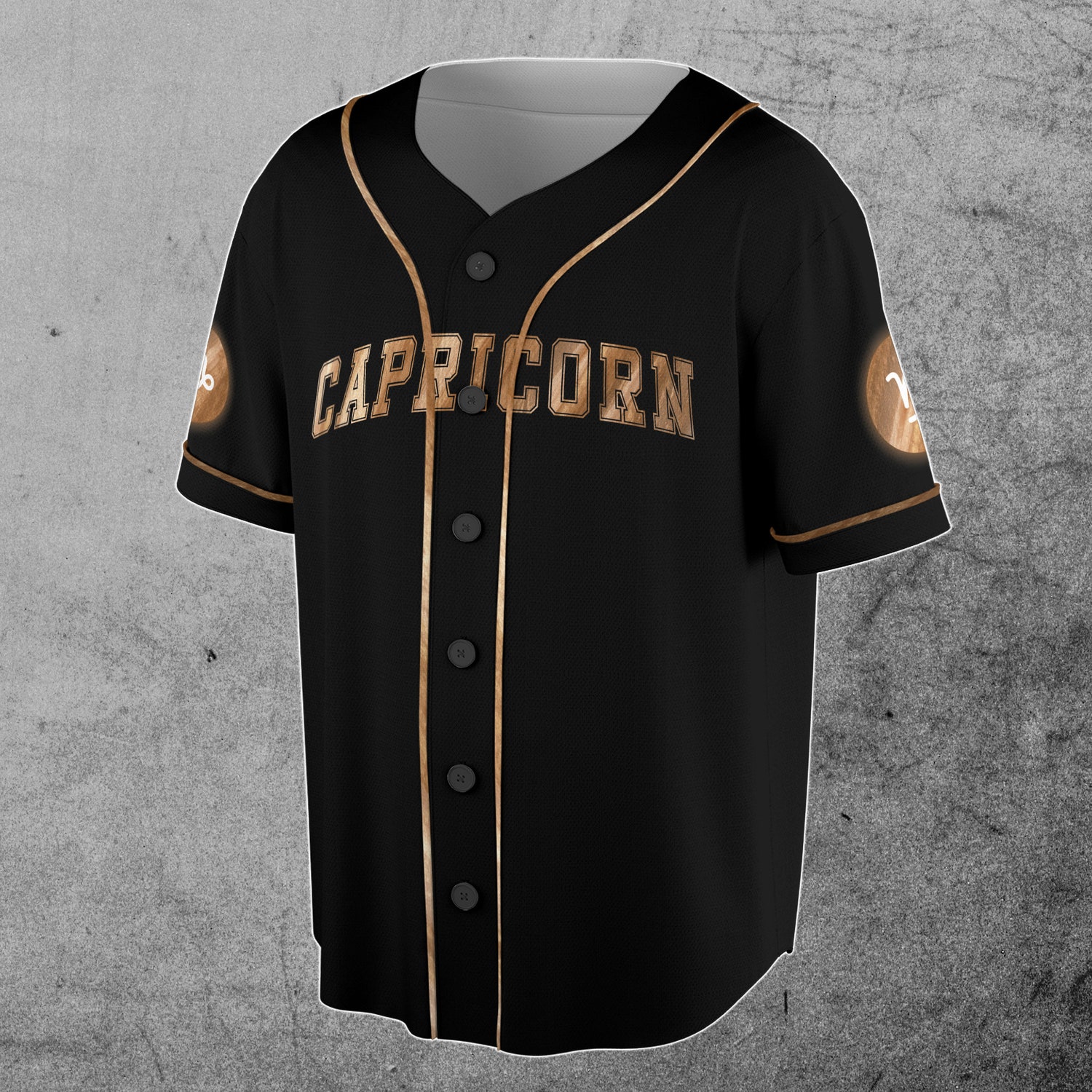 Custom Capricorn Baseball Jersey S-5XL Personalized Horoscope Birthday Gift Idea image 2