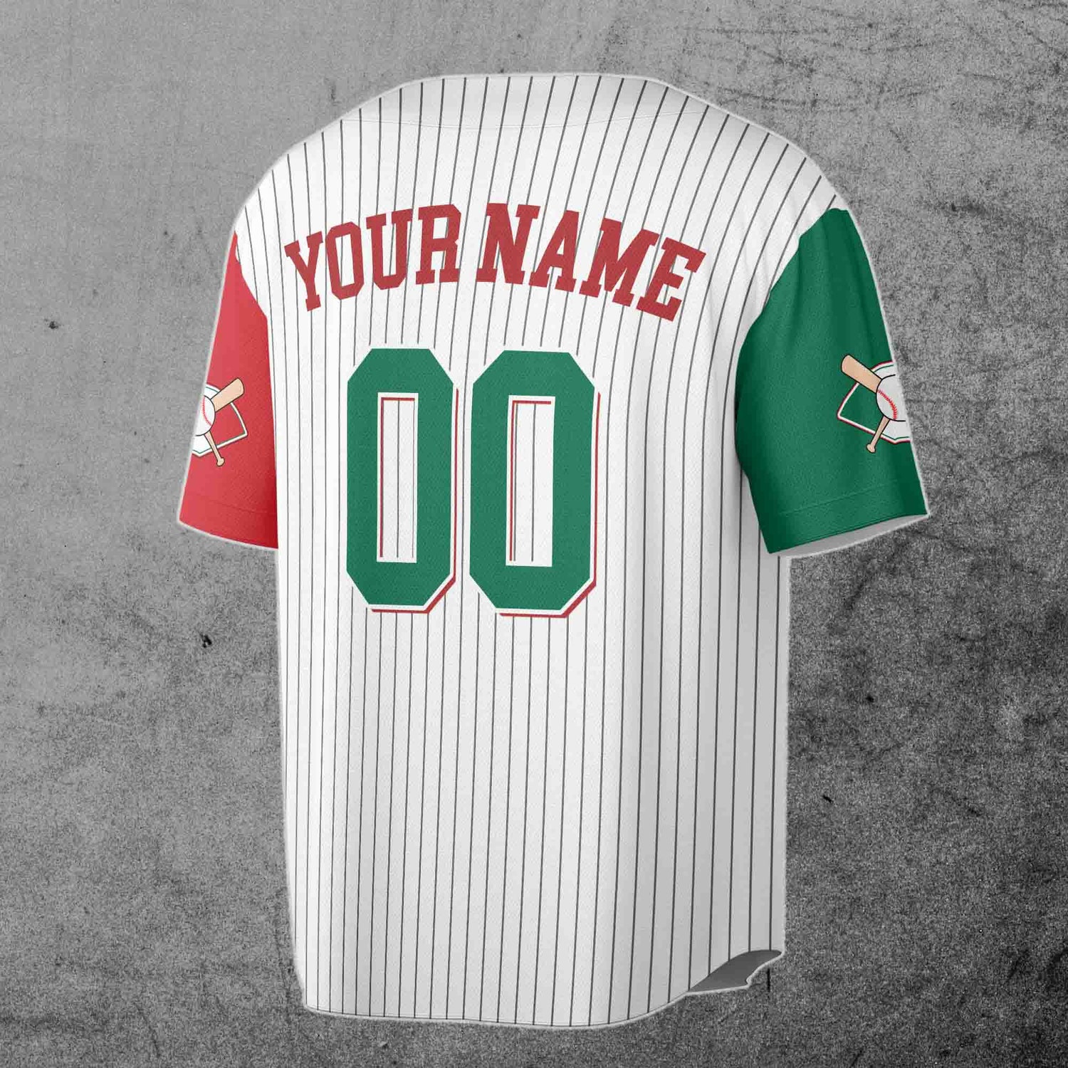 Custom Mexico Baseball Jersey for Baseball Enthusiasts Sizes S-5XL image 1