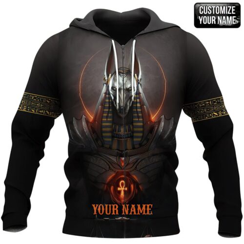 Personalized Unisex Anubis Ancient Pullover Hoodie image 1