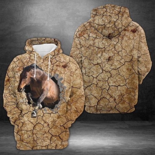 Unisex Horse Sweatshirt Hoodie Perfect Horse Lover Gift Comfy Horse Pullover image 0