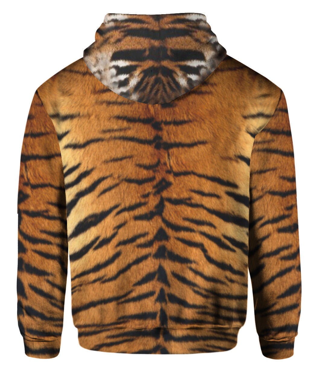 Tiger Costume Halloween Hoodie Tiger Lover Sweatshirt Halloween Gift Outfit image 2