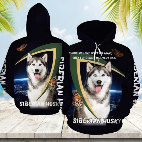 Siberian Husky Lover Hoodie Dog Lover image 1