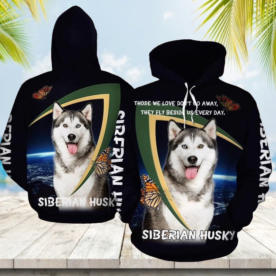 Siberian Husky Lover Hoodie Dog Lover image 1