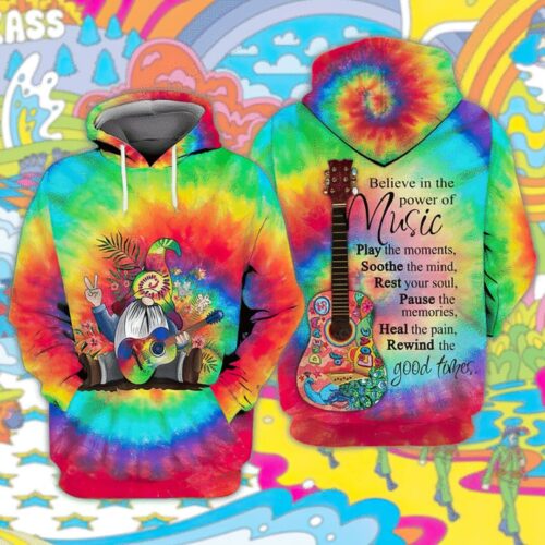 Unisex Hippie Gnome Hoodie Sweatshirt Gnome Lover Pullover Gift Shirt image 0