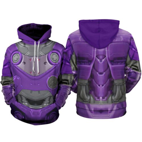 Toy Story Zurg 3D Hoodie Full Over Print Cosplay Sweatshirt Disney Magic Kingdom Apparel image 0