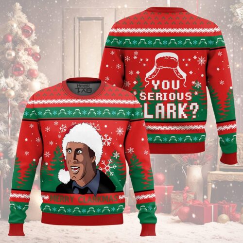 Clark Griswold Ugly Christmas Sweater National Lampoon's Vacation Holiday Sweater Xmas Griswold Sweater image 0