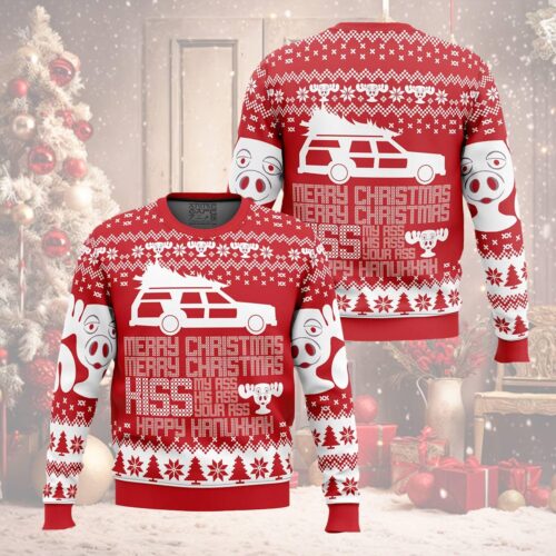 National Lampoon's Christmas Vacation Ugly Sweater Griswold Family Holiday Sweatshirt image 0