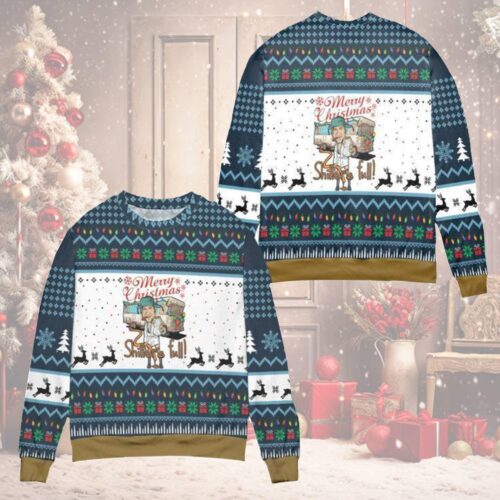 National Lampoon Christmas Vacation Ugly Sweater Griswold Family Shitter's Full Sweatshirt image 0