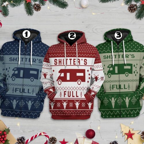 National Lampoons Christmas Vacation Ugly Christmas Sweater Griswold Family Holiday Sweatshirt image 0